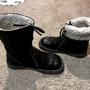 Duck feet wool lined boots. Style Århus.